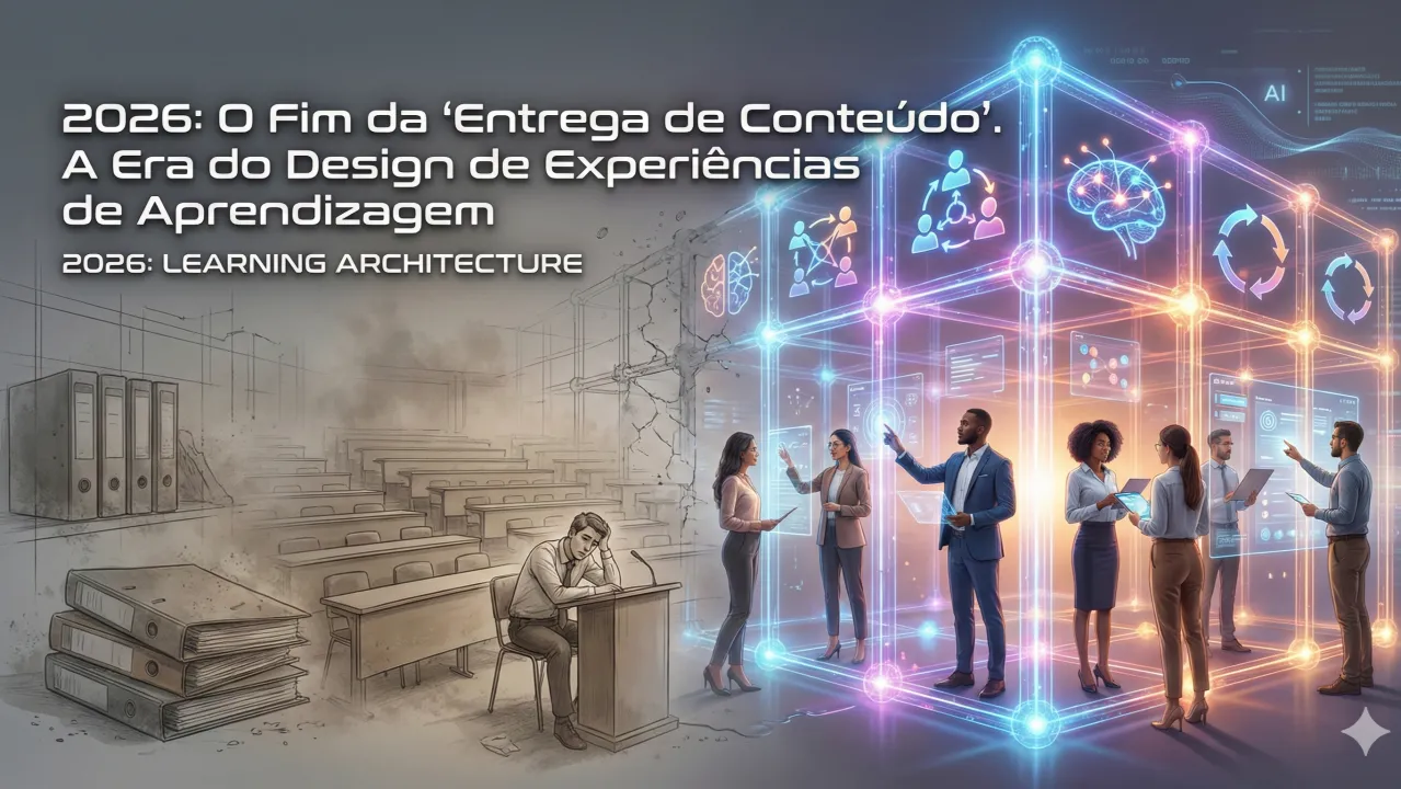 2026: O Ano em que Deixaremos de "Entregar Conteúdo" para "Desenhar Experiências"